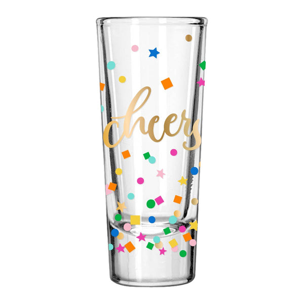 Shot Glass | Cheers Confetti