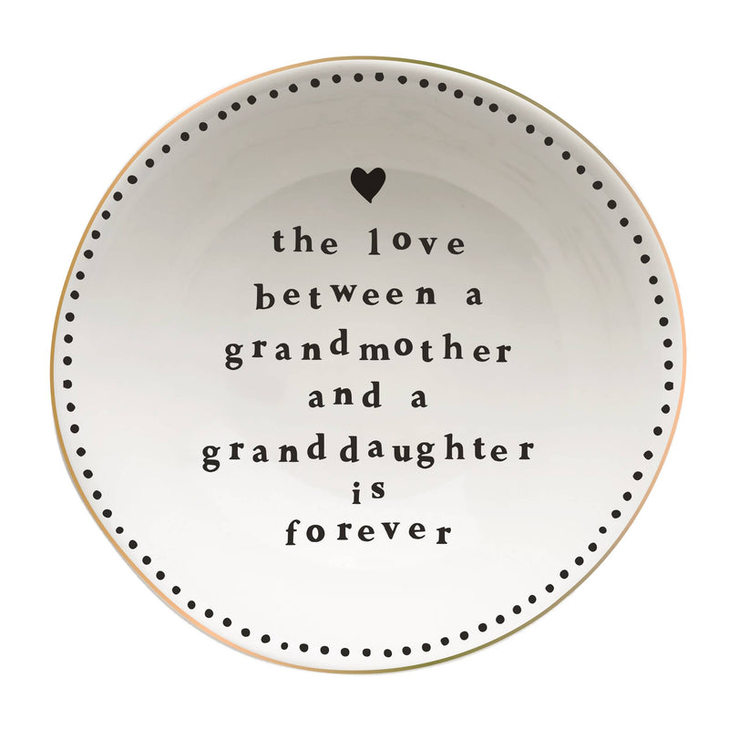 Ceramic Trinket Dish | Love Grandma