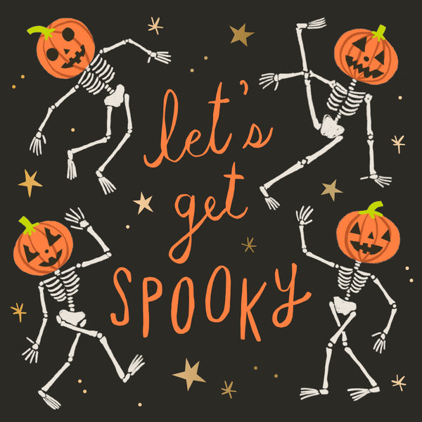 Funny Halloween Cocktail Napkins 20ct | Let's Get Spooky
