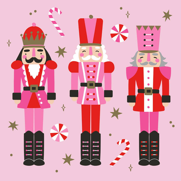 Holiday Cocktail Napkins | 3 Nutcracker - 20ct