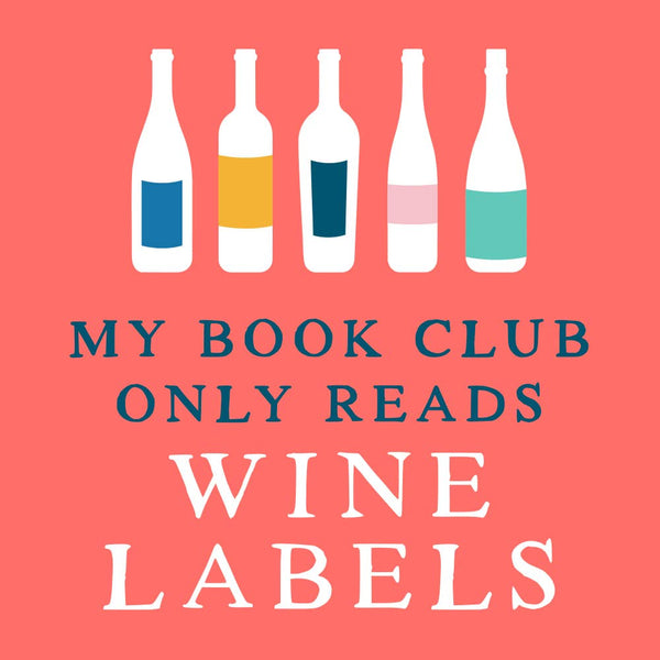 Cocktail Napkins l My Book Club Only Reads Wine Labels-20ct