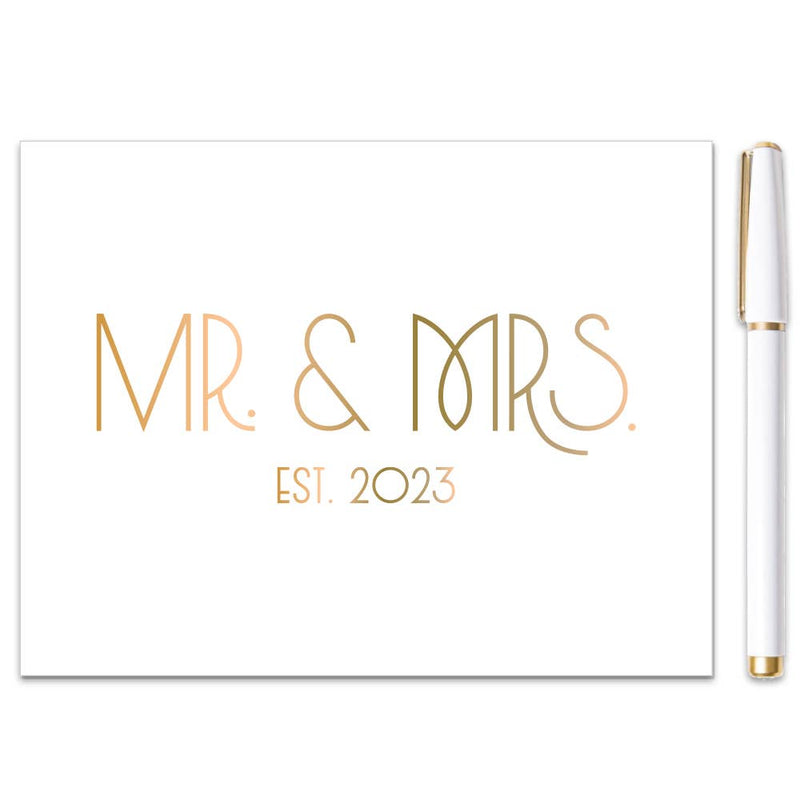 Notecard Set | Mr. & Mrs. Notecard & Pen Set