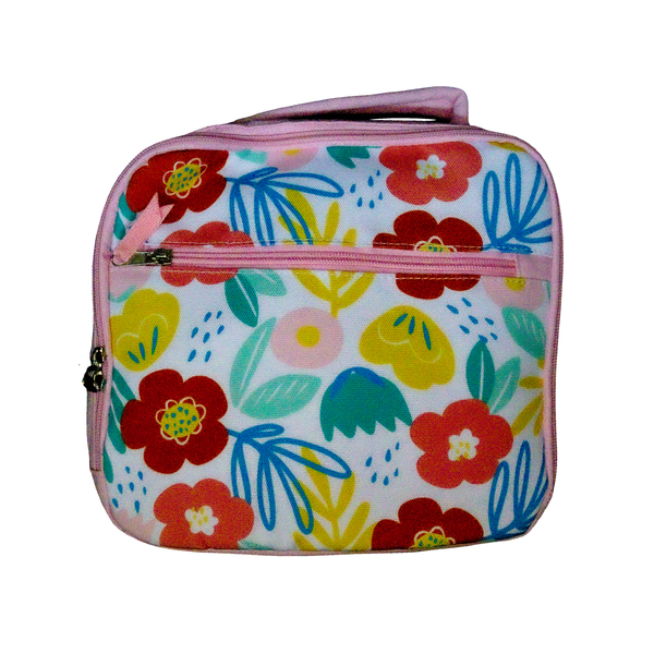 Colorful Floral Lunch Bag