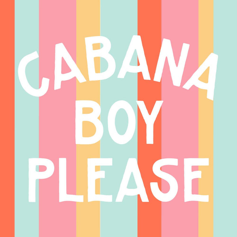 Cocktail Napkins | Cabana Boy Please - 20ct
