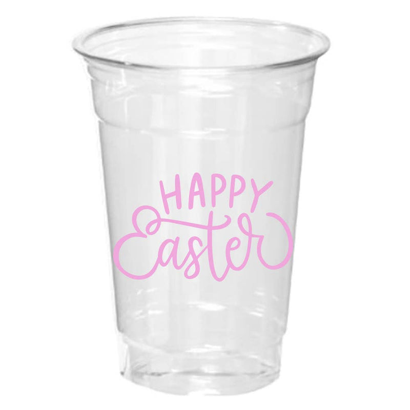 Easter Disposable Cups | Happy Easter - Set of 8