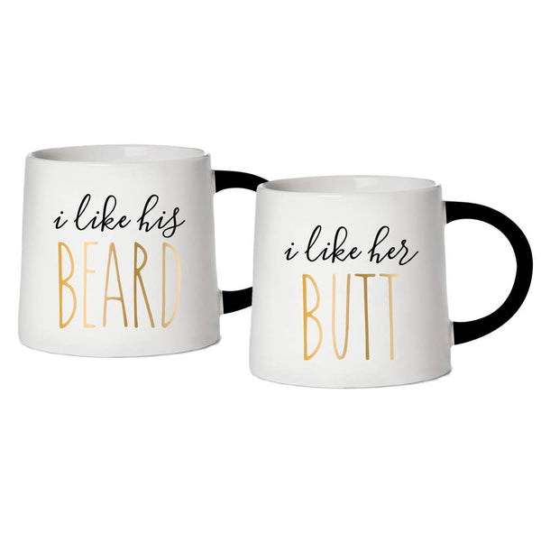 Mug | I Like His Beard, I Like Her Butt