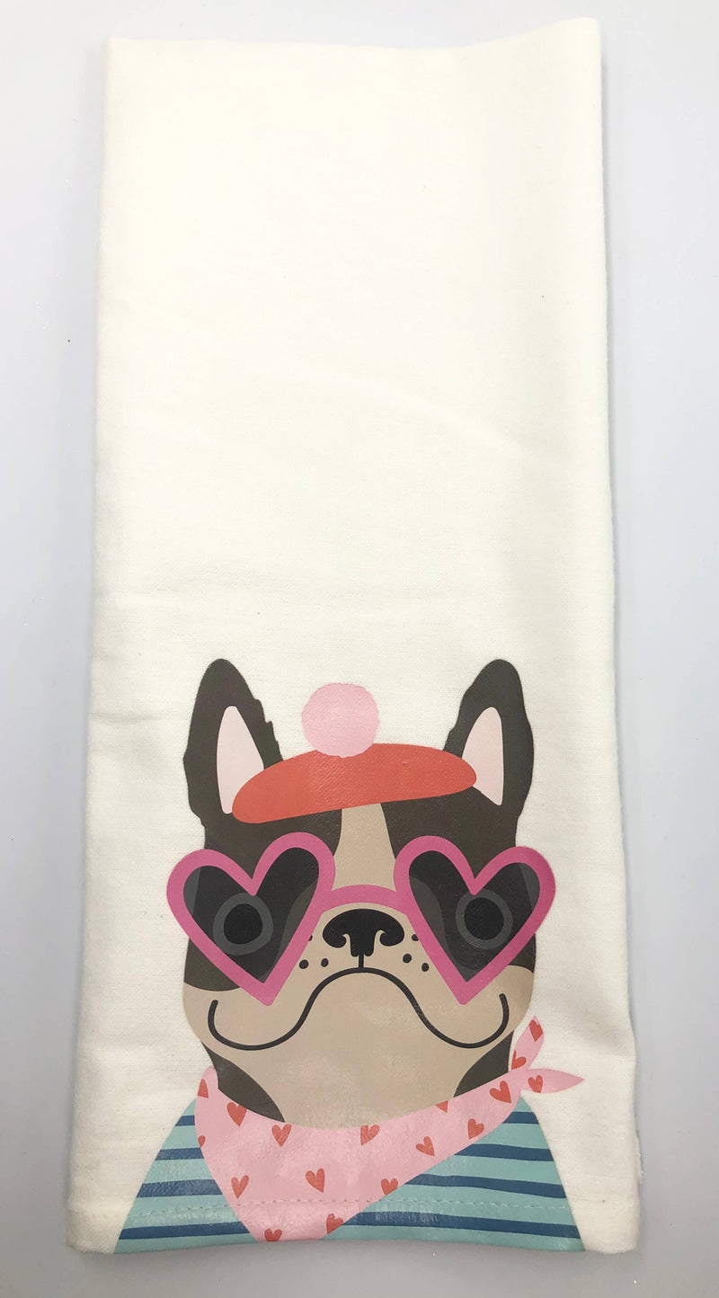 Hand Towel | Frenchie