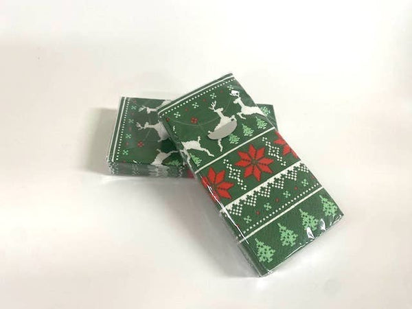 Pocket Tissue - Reindeer Pattern