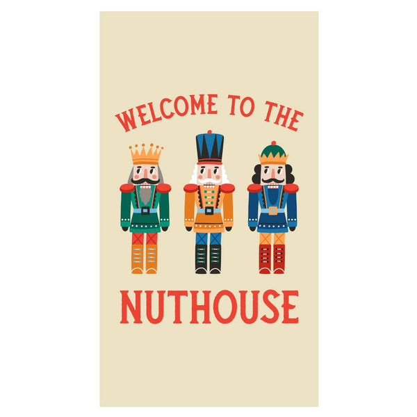 3 ply  Foil Guest Towels 16 Count | Welcome To The Nuthouse