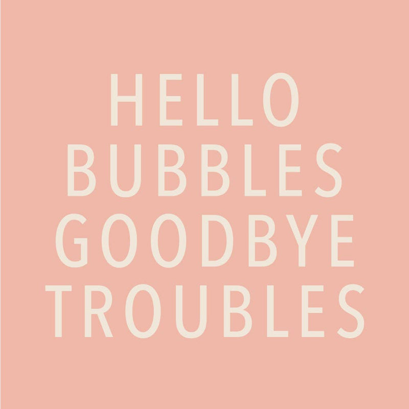 Funny Cocktail Napkins | Hello Bubbles - 20ct