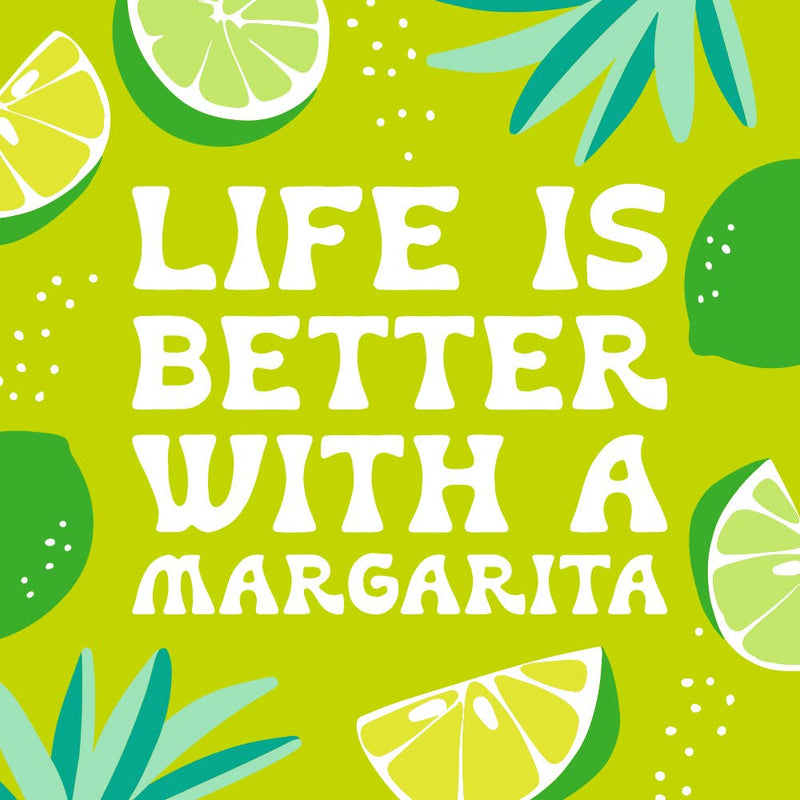 Funny Cocktail Napkins | Better With A Margarita - 20ct